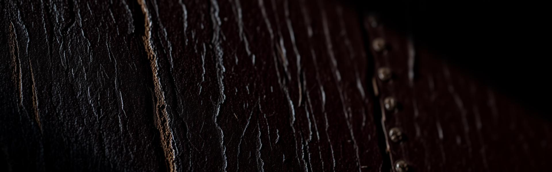 Textura couro e madeira
